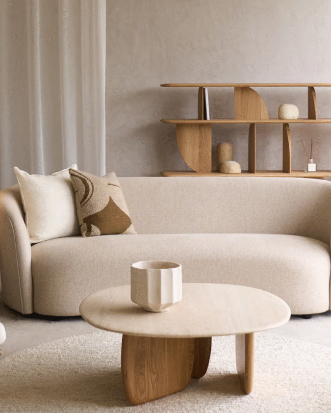 Ellipse Fabric Sofa