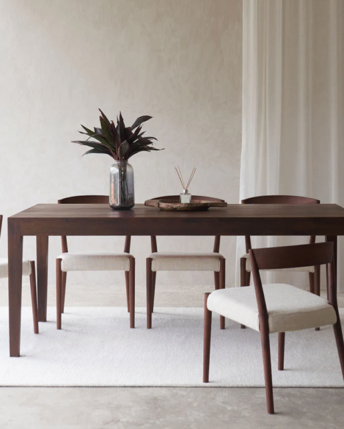 Catalina Teak Java Dining Table