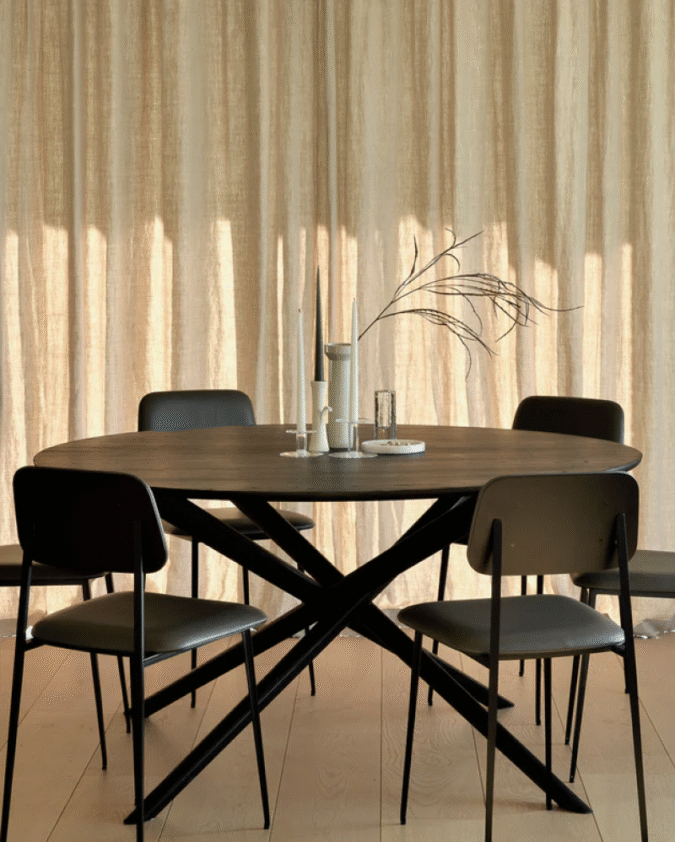 Mikado Round Dining Table